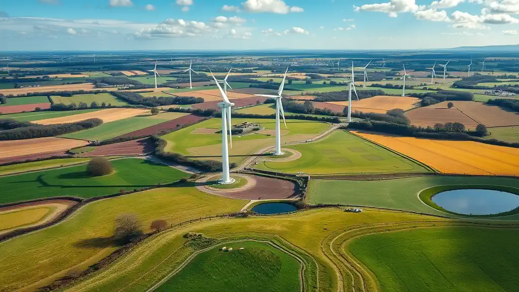 environmental impact assessment wind farm UK landscape harmony rural countryside