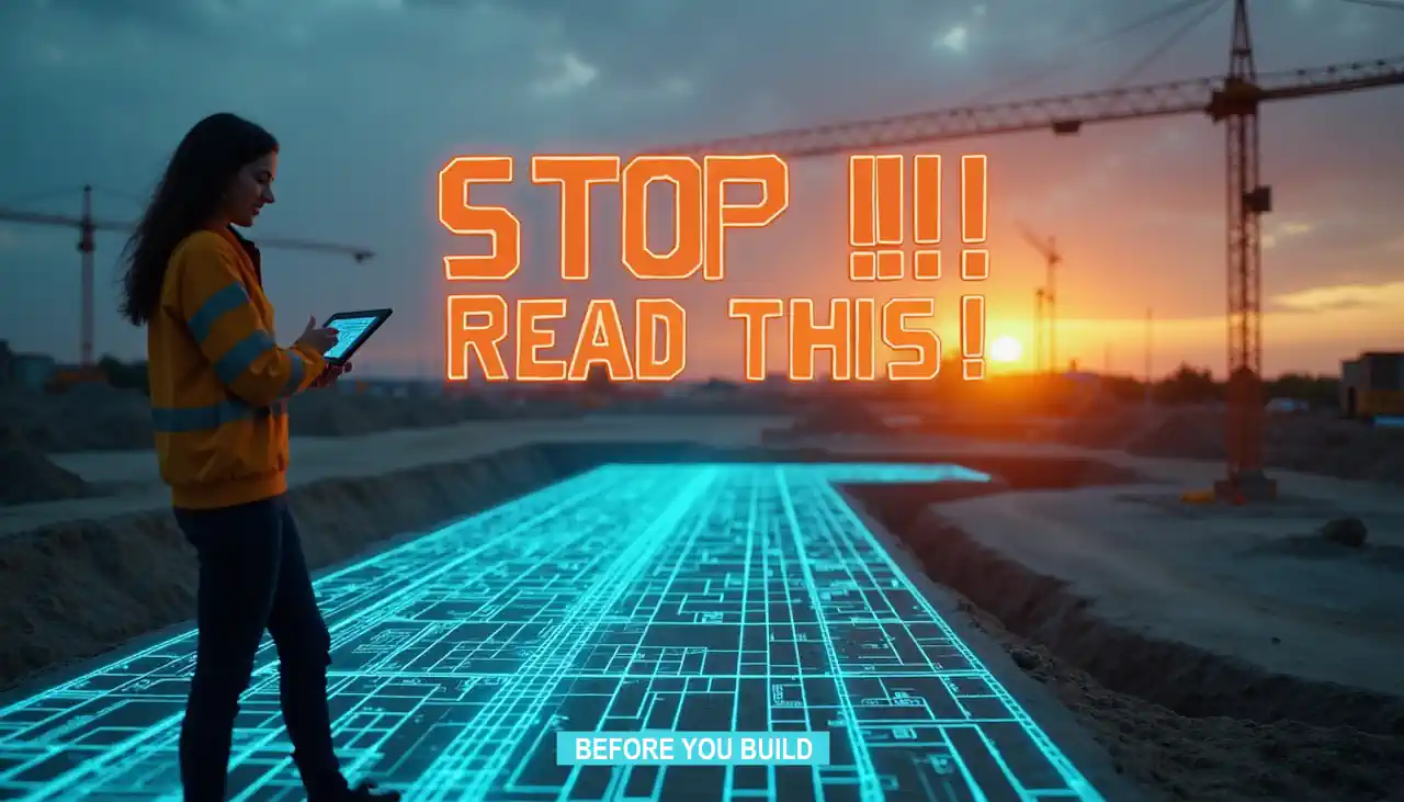 Image with the text STOP Read this before you build - Stage 1 Risk Assessment Needed.